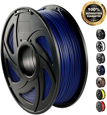 OAKTECH RF-03 Blue PLA 3D Printer Filament, 1.75 mm, +/- 0.05 mm, 1.0 KG (2.2 lbs)