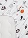 TILLYOU Microfiber Sports Crib Sheet, Silky Soft Printed Toddler Sheets for Baby Boys and Girls, Lovely Breathable Cozy Hypoallergenic, 28 x 52in