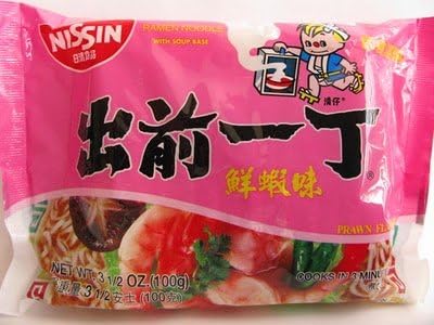 Nissin Demae Ramen, Prawn, 3.5 oz (30 packs)