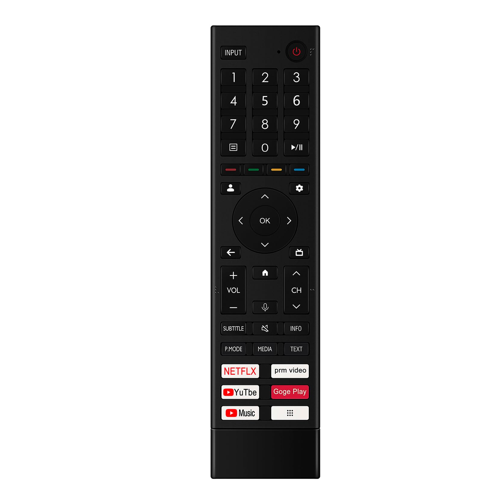 VINABTY ERF3AC80H Replacement Voice Remote Compatible with Hisense TV 55A55FXAT
