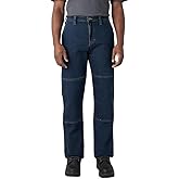 Dickies Men's Flex Relaxed Fit Double Knee Jeans