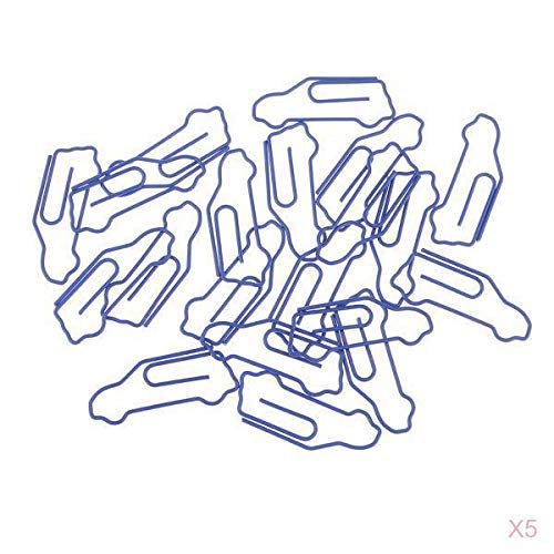 50pcs Car Shaped Paper Clips Novelty Funny Bookmark Paper Clips Memo Office School Stationery Gift