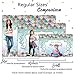Allenjoy 6x4ft Under The Sea Little Mermaid Princess Backdrop Purple Pink Scales Glare Glitter Ocean Nautical for Birthday Party Decorations Girl Baby Shower Banner Supplies Background