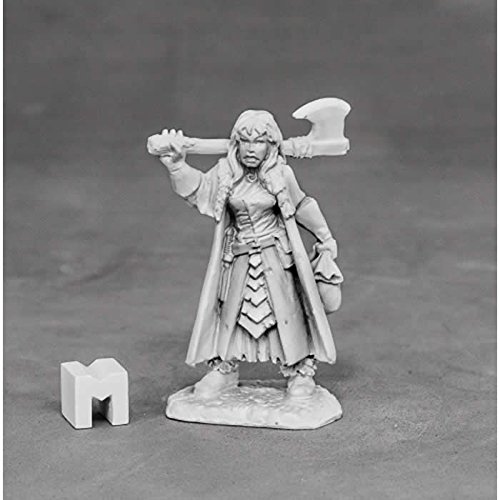 Reaper Miniatures Fruella, Dreadmere Mercenary 03872 Dark Heaven Unpainted Metal