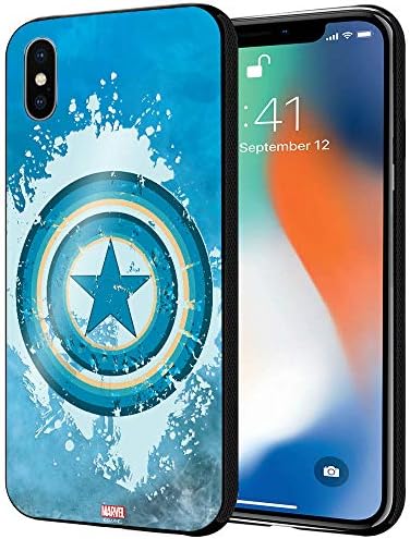 Cellkraft Licensed Marvel Captain America Hard Back Case Mobile Cover for Apple iPhone Xs Max (D400)