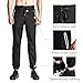 HOTSUIT Sauna Pant Men Weight Loss Boxing Gym Workout Anti Rip Sauna Suit, Black, X-Large