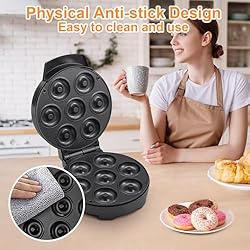 Mini Donut Maker - Donut Maker Machine for Home