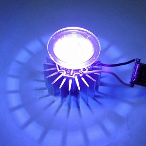 12v 405nm Input 1w UV LED w/Driver HeatSink 9 Degree DIY