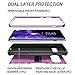 YOUMAKER Case for Galaxy S10+ Plus, Metallic Purple Heavy Duty Protection Full Body Shockproof Slim Fit Without Built-in Screen Protector Cover for Samsung Galaxy S10 Plus 6.4 inch - Purple
