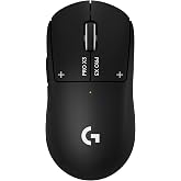 Logitech G PRO X3 SUPERSTRIKE Gaming Mouse - Black | LIGHTSPEED Wireless, Programmable Buttons, Ultra-Lightweight, PC, Mac