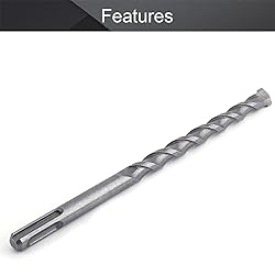 Utoolmart Masonry Drill Bit 12mm x 200mm Carbide