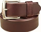 Wolverine Men's Leather Belt , Brown , 36