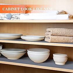 Mcrbeay Shelf Liners for Kitchen Cabinets, 12Inch x