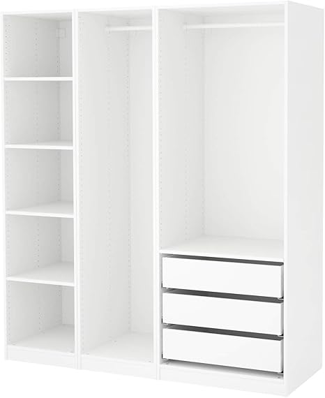 Amazon イケア Ikea Pax パックス ワードローブ ホワイト 091 285 65 ワードローブ オンライン通販