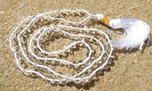 Quarz edelstein japa mala perlen 108 perlen ~ meditation, gebet