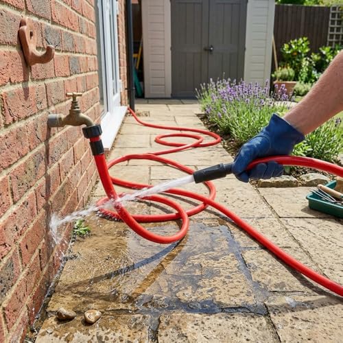 Mangueira de Jardim Premium Silicone 20 Metros 1/2 Polegada - Parade 2mm com Esguicho Regulável