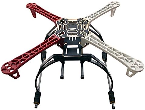 Soulload F450 Multi-Rotor Quadcopter Frame 4-Axis Frame with Landing Gear Skid Wheel Rack Kit Support for DJI KK MK MWC