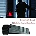 SECURITYMAN Door Stop Alarm Wedge (2-Pack) with Extra Loud 120db Siren - Great Door Security Stopper for Home, Travel, Hotels, Dorm Rooms, Apartments, etc.