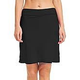 Labelar Womens Swim Skirts with Shorts Sun Protective Modest Skirted Swimsuit Bottom
