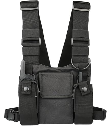 Amazon.com: BANDARICOMM Chest Rig Bag Multi-Pocket Vest Chest