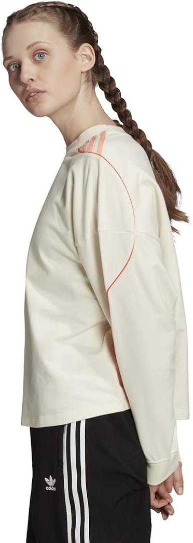 adidas originals coeeze super crop sweatshirt