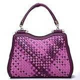 HSE Women kniting fashion bags Purple