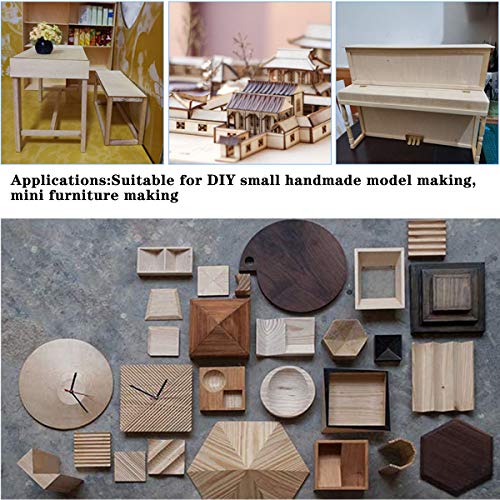 qianqian Balsabretter,Balsaholz Platte Sperrholz,Unlackiertes Linden-Sperrholz,Sperrholzplatten,Dünnes Balsaholz,für DIY… – Bild 6