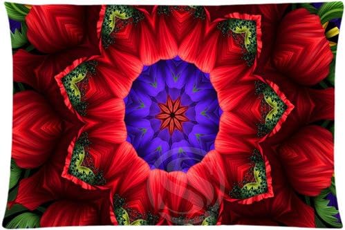 Ruby Opal LU Rectangle Zippered Classic Nice Best Custom Pillowcase Two-sides Pillow fondos de pantalla mandalas Pillowcase Q-56