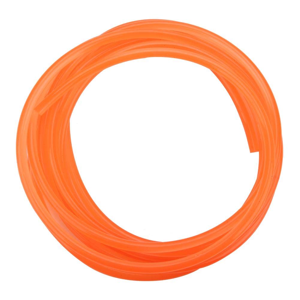 Wifehelper PU Belt Circular Section Smooth Surface Drive Belt High Performance Urethane Round Belt Transmission Orange (8mm*5m)