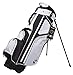 Pinemeadow Golf Courier 3.0 Stand Bag, Black/White