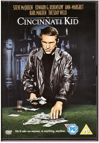 The Cincinnati Kid 1965 Amazon Co Uk Steve Mcqueen Edward G Robinson Ann Margret Karl Malden Tuesday Weld Joan Blondell Rip Torn Jack Weston Cab Calloway Norman Jewison Dvd Blu Ray