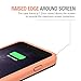iPhone 6S Battery Case - iPhone 6 Battery Case, Trianium Atomic S Portable Charger for Apple iPhone 6 6S Battery Charging Case (4.7 Inches)[Black/Orange]- 3100mAh External Protective Juice Power Bank Charger[MFI Certified]