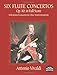 Six Flute Concertos, Op. 10, in Full Score: With Related Concertos for Other Wind Instruments (Dover Music Scores)