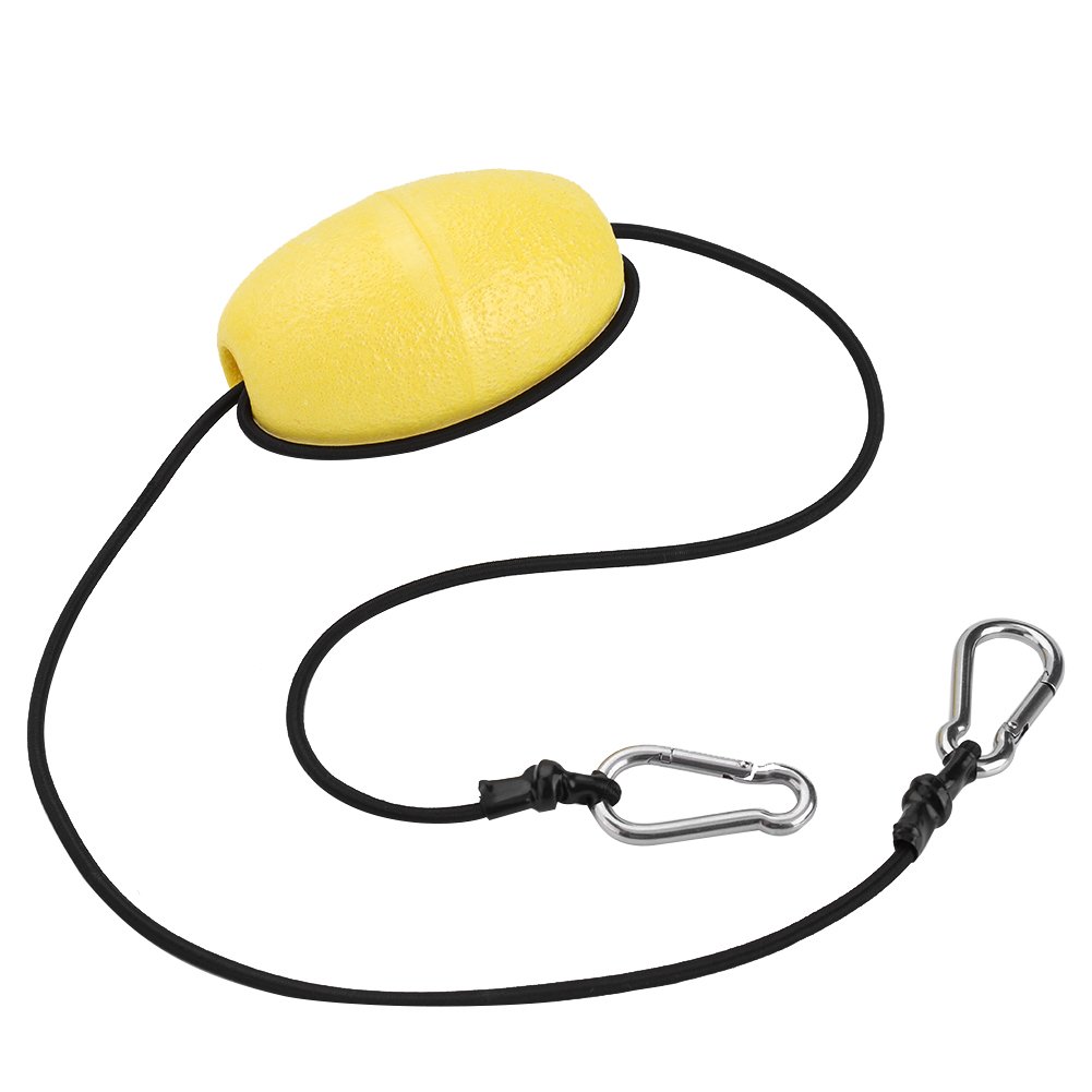 Marine Rope Tow Line Buoy Ball Float Leash With EVA Buoy Steel Clips Kayak Accessory for Fishing Drift Anchors System
