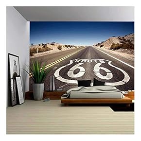 BRAND_NAMEFamous Route 66 Landmark on The Road in Californian Desert