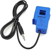 SazkJere SCT-013-030 Non-invasive Split Core Transformer Sensor SCT013 0-30A Open Close Type Current Transformer (30A 1V)