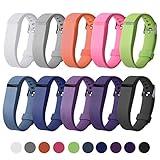 For Fitbit Flex Bands with Buckle, Austrake Replacement Wristband For Fitbit Flex Silicone Strap and Clasp for Women Men Kids