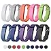 For Fitbit Flex Bands with Buckle, Austrake Replacement Wristband For Fitbit Flex Silicone Strap and Clasp for Women Men Kids