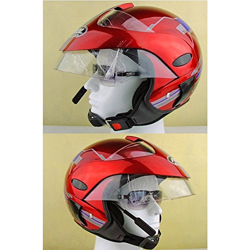 Iztor Motorcycle Helmet Bluetooth Headset,Wireless Helmet Heaphones Communication Systems for Motorbike