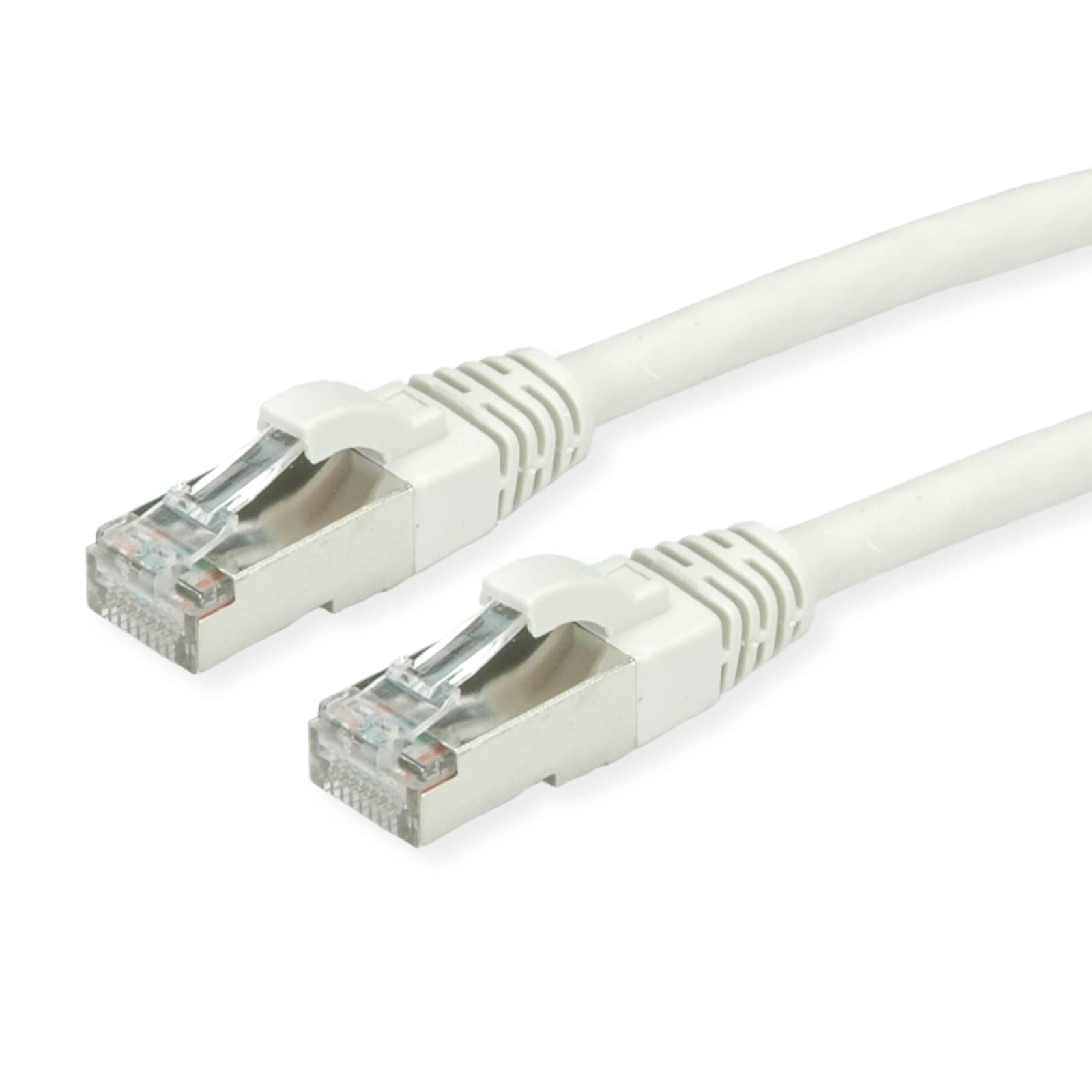 Roline | S/FTP Cable (Cat.7) | with RJ-45 Connectors (500 MHz) | LSOH | Grey | 2 m