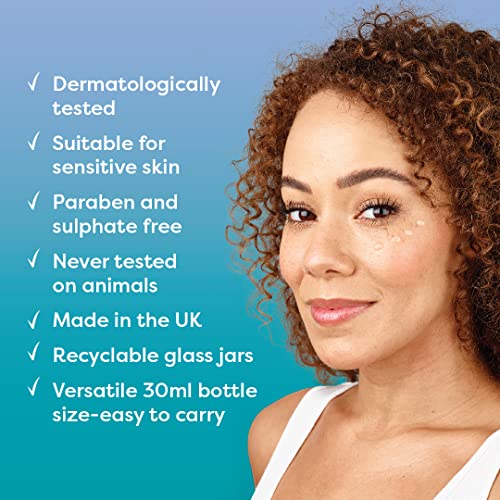 Wake Skincare Eye Gel Hydrating Eye Serum for Puffy Eyes, Dark