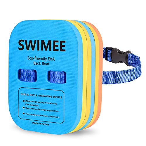 Photo 1 of SWIMMEE Back Float for Kids Children Safety Swim Bubble with Adjustable 3 Layers Swim Belts Comfortable Waterproof Floaties Device for Kids Toddler Swimming Floats (10lb-60lb)