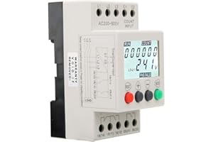 NAROOTE Jvr800-2 Voltage Stabilizer, Adjustable Voltage Protector, 3 Phase Under Over Voltage Protector Relay with Protective Functions for Phase Loss and Unbalanced Voltage