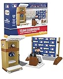 MLB Clubhouse /Locker Set OYO MLB Logo W/ 30 Team Labels Mini Figure
