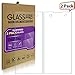 [2-Pack] Sony Xperia XA1 Tempered Glass, Zeking 0.33mm 2.5D Edge 9H Hardness [Anti Scratch][Anti-Fingerprint] Bubble Free, Lifetime Replacement Warranty