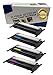 HI-Vision® Replacement for Toner Cartridge CLT-K406S CLT-C406S CLT-Y406S CLT-M406S (1 Black, 1 Cyan, 1 Yellow, 1 Magenta, 4-Pack) Works with CLP-365W, CLX-3305FW, CLX-3305W