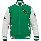 Pro Standard Mens NFL Old English Varsity Jacket