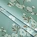 H.VERSAILTEX Blackout Window Curtain Panel Grommet Top Drapes 1 Panel Set Room Darkening Thermal Insulated Blackout Curtain for Bedroom/Living Room (W52 x L84, Country Aqua Floral)