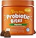 Probiotic for Dogs - with Natural Digestive Enzymes + Prebiotics & Pumpkin - for Diarrhea & Upset Stomach Relief + Gas & Constipation - Allergy & Immune + Hot Spots - Pumpkin Flavor - 90 Chew Treats primary