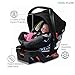Britax B-Safe Ultra Infant Car Seat - Rear Facing | 4 to 35 Pounds - Reclinable Base, 2 Layer Impact Protection | Cool Flow Ventilated Fabric, Cool Flow Grey (E1C009S)